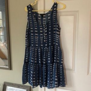 J. Crew Shibori Sundress Size M